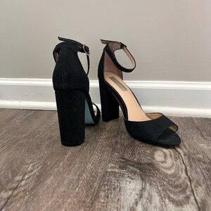Betsey Johnson block heel shoes